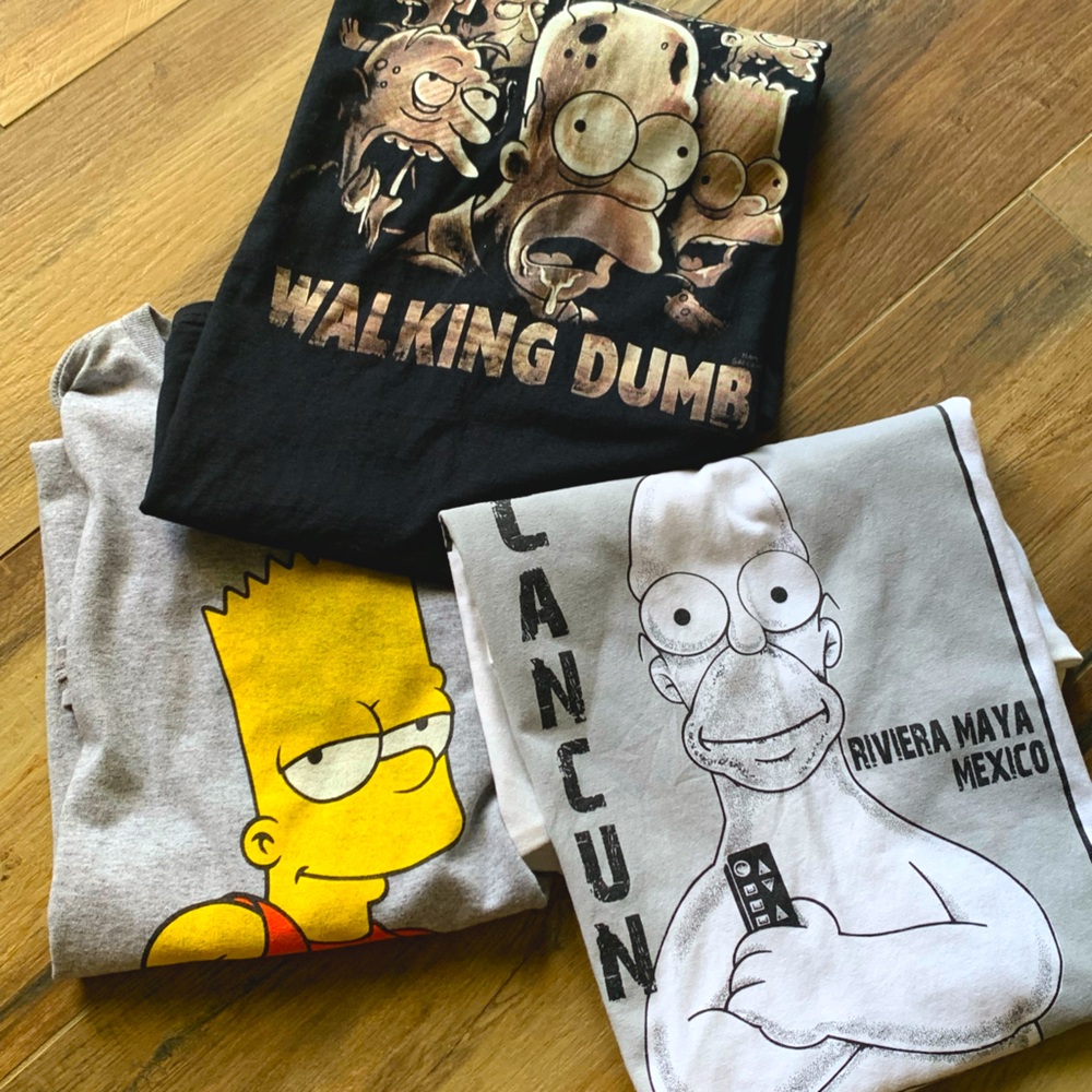 3 Simpsons Shirts!